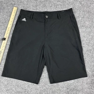 Adidas Golf Short Mens 32 Black Climacool Pocket Chino Casual Activewear Stretch - Picture 1 of 11