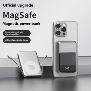 MagSafe 66W 10000mAh Banco de alimentación magnético Cargador inalámbrico rápido para iPhone - Imagen 1 de 10