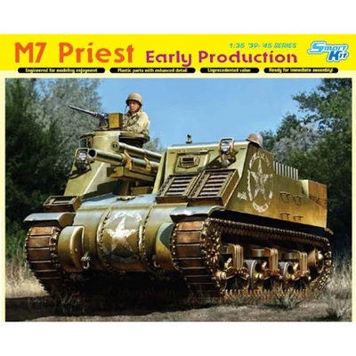 M7 PRIEST EARLY PRODUCTION KIT 1:35 Dragon Kit Mezzi Militari Modellino Nuovo - Immagine 1 di 2