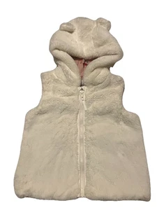 M&S Reversible Hooded Vest Girls Size  5-6yrs - Picture 1 of 9
