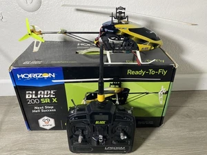 Horizon Hobby Blade 200 SRX RC Helicopter Radio Controlled Controller UNTESTED - Picture 1 of 24