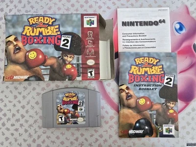 Ready 2 Rumble Boxing: Round 2 (Nintendo 64) - En caja - Probado y auténtico y funciona Foto 1 de 3