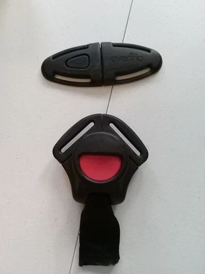 Evenflo Maestro Sonus Titan Chase Tribute Car Seat Belt Strap Harness Buckle Onl - Image 1 of 4