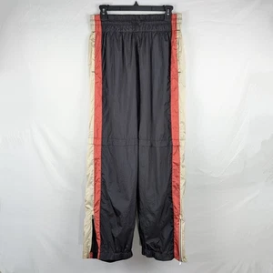 Vintage Y2K Urban Outfitters schwarze Trainingshose Damen S Retro Schlag Reißverschluss Streetwear - Bild 1 von 10