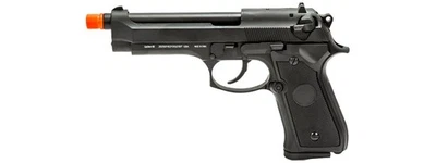 ARMYAIRSOFTGUNS WellFire M9 CO2 Powered Gas Blowback Airsoft Pistol (Color: Black)