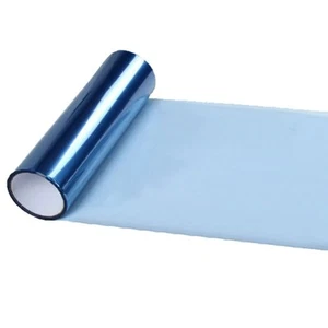 Cm Car Headlight Tint Film Cm Light Blue Light Blue Tint Vinyl Wrap Film - Picture 1 of 7