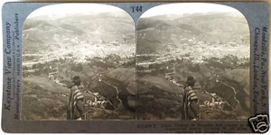 Keystone Stereoview view Overlooking Quito, Ecuador S A from 1930s T400 Set #T44 - Picture 1 of 2