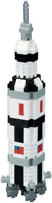 Nano Block Saturn V Rocket NBH_130 - Image 1 of 4