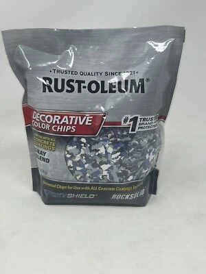 Ржавчина-олеум декоративные цветные сколы серая смесь 1 фунт бетонное покрытие - Изображение 1 из 4