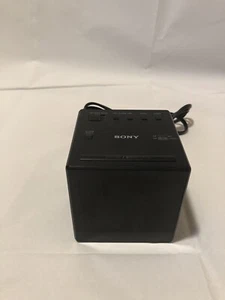 Sony AM/FM Radio Alarm Clock ICF-C1 Black TESTED - Picture 1 of 6