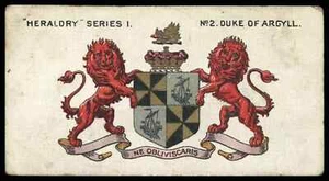 Taddy - 'Heraldry' (1910) - Duke of Argyll - Picture 1 of 2