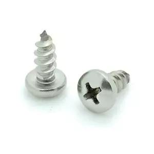 100 Qty #10 x 1/2" 304 Acero Phillips Cabeza de Pan Tornillos de Madera Envío Gratuito - Imagen 1 de 3