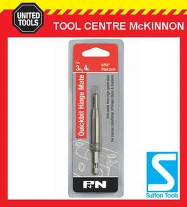 P&N BY SUTTON HINGE MATE SELF CENTREING 1/8” HINGE DRILL FOR #8 & #10 SCREWS - Picture 1 of 4