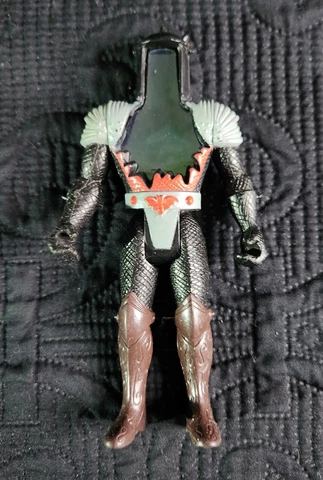 1987 TONKA Supernaturals BURNHEART Action Figure Vintage Warrior Hologram Cover