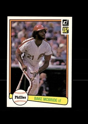 1982 Donruss - #497 Bake McBride - Image 1 of 2