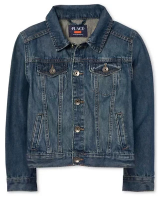 Chaqueta vaquera The Children’s Place Boys - Stream Wash | XXL (16) Foto 1 de 3
