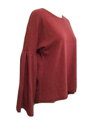 Sz M Sleepwear Top Xhilaration Womans Waffle Sleepwear Top Scarlet Mystery Sz - Image 1 of 4