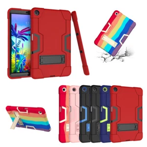 For LG G Pad 5 10.1 inch Tablet Case Shockproof Sturdy Kids Hybrid Rugged Cover - Picture 1 of 55