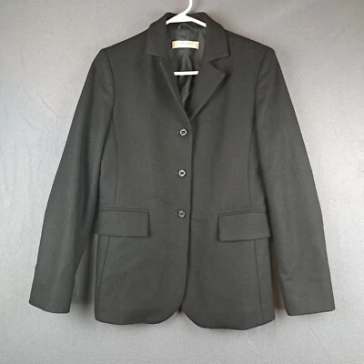 Chaqueta Blazer Miu Miu Mujer Talla Italiana 42 Mezcla Lana Negra Hecha en Italia Foto 1 de 4