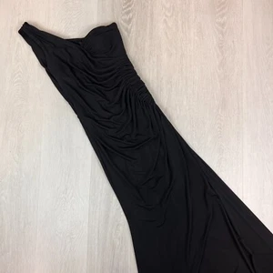 Alex Perry Womens Black Ball Gown One Shoulder Long Dress Size 10 - Picture 1 of 6