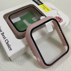For Apple Watch Series 7 6 5 4 Se S8 Iwatch Matte Protective Screen Cover Case