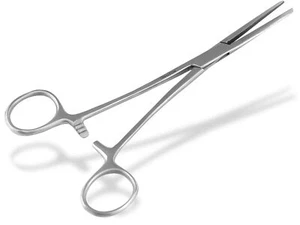 Angelzange Gerade Klemme 20 cm Hakenlöser mit Innenzahnung Haken-Lösezange - Bild 1 von 6