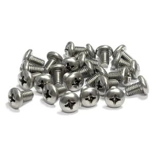 (PKG of 25) 10-32 x 5/16" Machine Screw, Phillips Pan Head, 18-8 Stainless Steel - Picture 1 of 2