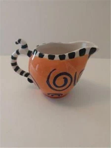 Erich Emmenegger Studio E Jester Zac Creamer Only NIB Retired Orange w Spirals - Picture 1 of 2