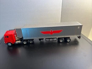 SHINSEI Mini camion électrique 1/53 Freightliner 4632 APL remorque en boîte - Photo 1/8