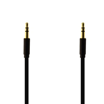 Cable de audio auxiliar PureGear (UNICBL13046) 4 pies para conector para auriculares de 3,5 mm-negro Foto 1 de 2