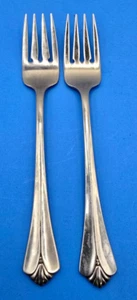 Oneida WESTGATE Distinction Deluxe Salad Forks Set of 2 - Picture 1 of 2