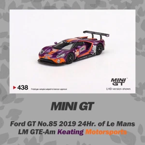 MINI GT 1:64 Ford GT #85 2019 24Hr. of Le Mans LHD Diecast Model Car - Picture 1 of 4