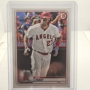 2020 Bowman Mike Trout #1 Los Angeles Angels - Picture 1 of 2