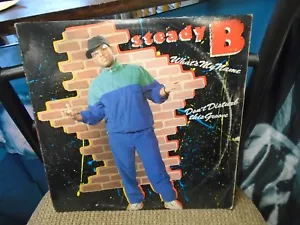 Steady B What's My Name / Don't Disturb This Groove 12" single Jive 1987 VG+ - Picture 1 of 2