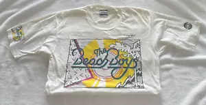 Vintage 1980's Beach Boys Logo Sherry Holt T Shirt, size Medium - Picture 1 of 9