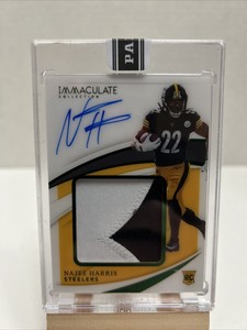 Najee Harris 2023 Panini National Black Box 1/1 2021 Panini Immaculate RC