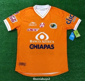 Atletica Jaguares de Chiapas Home Soccer Jersey, Orange, Sizes - Picture 1 of 16