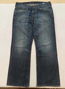 Pantalones de mezclilla Ruehl No.925 MERSER para hombre 32x30 Greenwich Street Button hechos en EE. UU. - Imagen 1 de 11