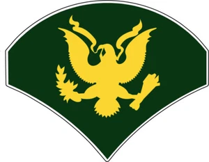 AUFKLEBER RANG US ARMY E4 SPECIALIST - Bild 1 von 1