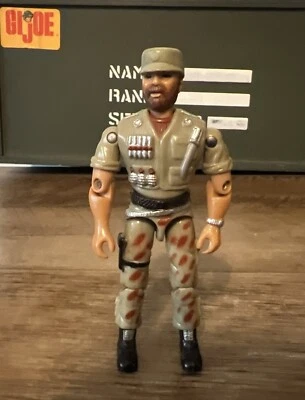 Vintage 1986 Lanard Toys - The Corps  - LARGE SARGE Action Figure - KO GI JOE - Image 1 of 4
