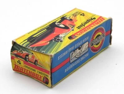 Matchbox Superfast 1970s MB 4 gruesome twosome Lesney  - Immagine 1 di 4