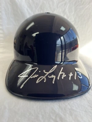 James Joseph Leyritz New York Yankees Signed Autographed Helmet JSA- No Card - Image 1 of 4