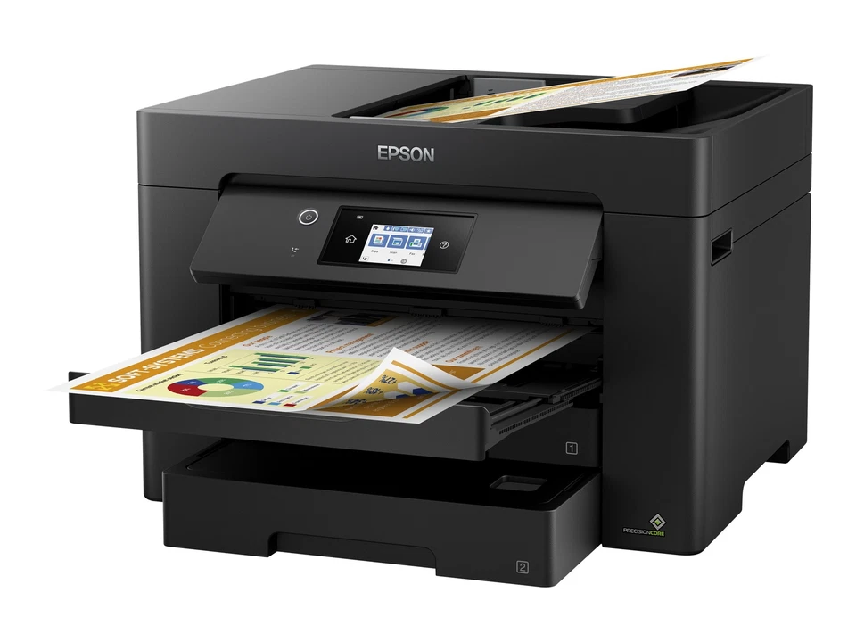 C11CH68403 Epson WorkForce WF-7830DTWF Multifunktionsdrucker Farbe Tintenstr ~D~ - Bild 1 von 1