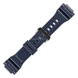 Bracelet en caoutchouc Casio authentique 10410726 18/28 mm - Foto 1 di 2
