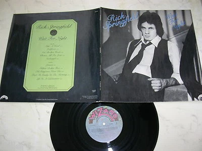 Rick Springfield Wait For Night *Rare Australie Foc Wizard Label Lp*1976* - Photo 1/2
