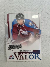 Peter Forsberg 2008-09 Upper deck MVP Marked By Valor #MV-12 NM-M