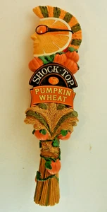 Shock Top Pumpkin Wheat Draft Craft Beer Tap Handle, Awesome - Picture 1 of 9