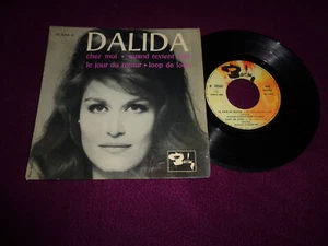 EP DALIDA / CHEZ MOI + 3 / BARCLAY 70 544 FRENCH PRESS POP - Picture 1 of 1