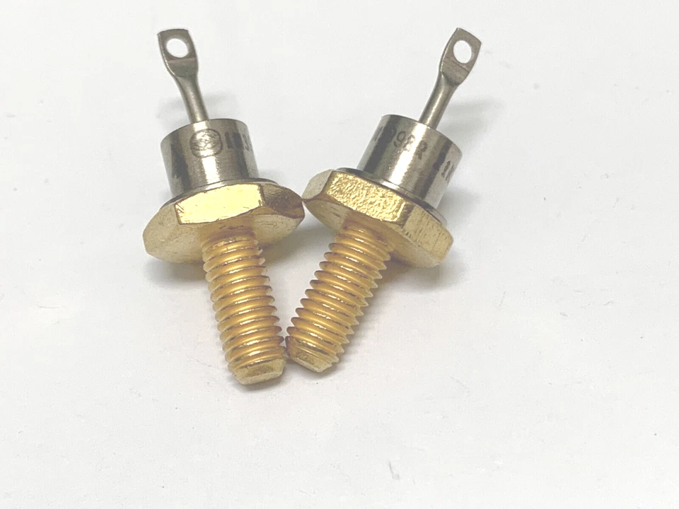 2 Piezas 1N3998R Diodo Zener Único 6.2V 10% 10W 1-Pin DO-4 Foto 1 de 1