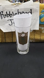 1967 5.5" VINTAGE PACKERS GLASS 10 OZ TALL COCKTAIL BAR GOLD SHEILD UP TO 8 AVAI - Picture 1 of 6
